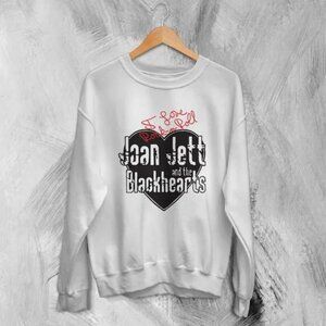Joan Jett and The Blackhearts Rock & Roll Graphic Sweatshirt – Vintage Music